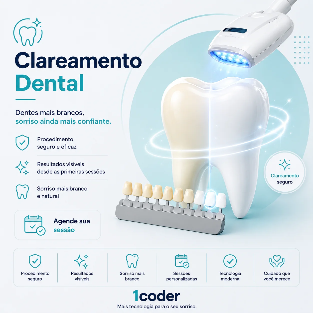 Agenda odontológica organizada por profissional