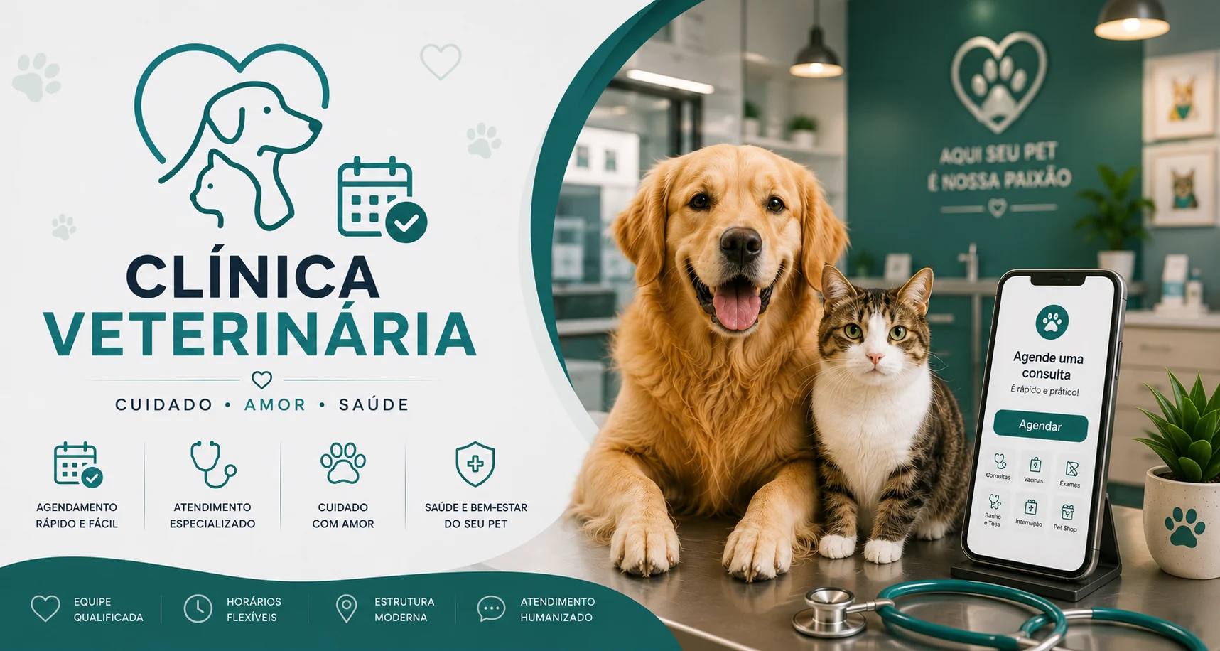 Sistema de agendamento para clínica veterinária