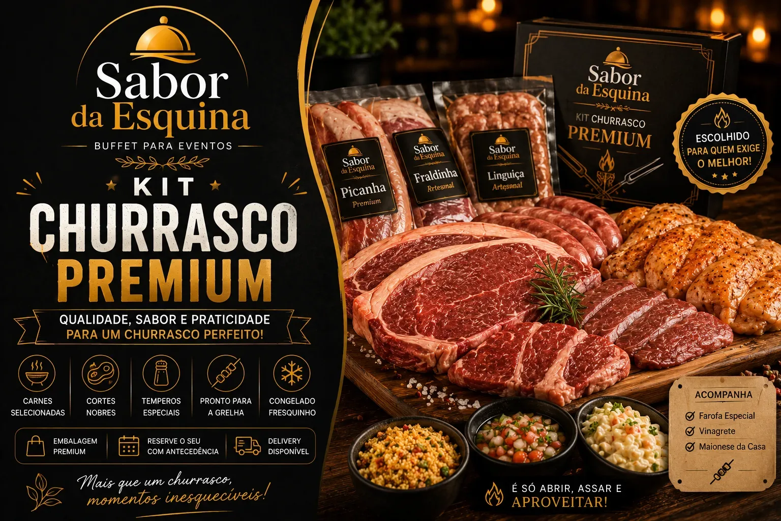 Kit Churrasco Premium
