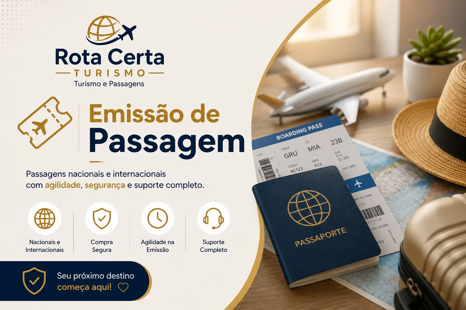 Emissão de Passagem
